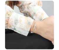 Romantic Love Silver Bracelet BRS-32 